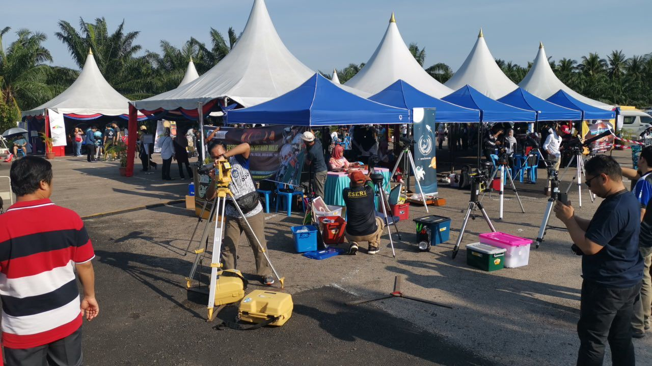 Program Cerapan Gerhana Matahari Cicin Tg Pia Johor
