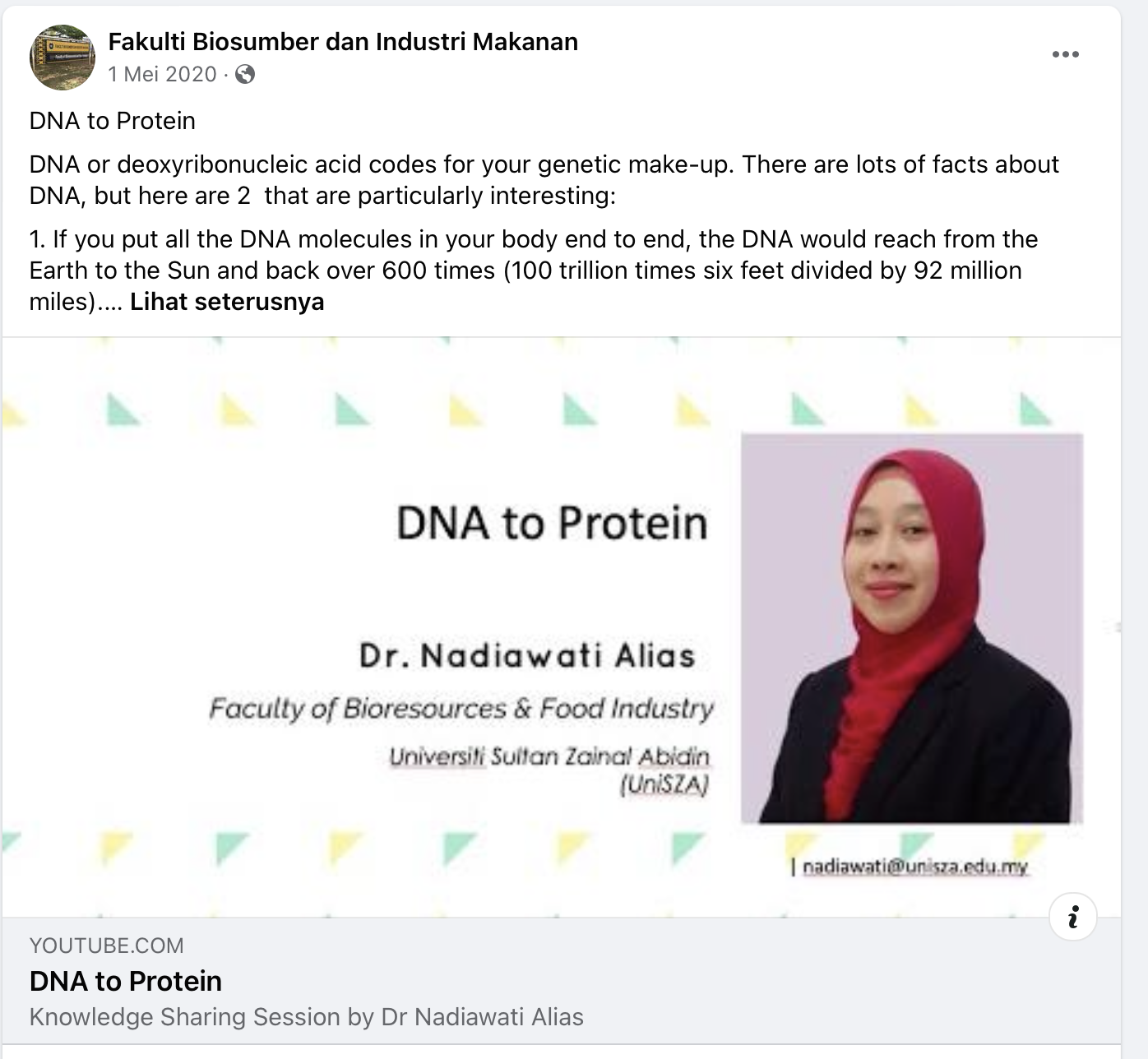 E-SHARING_DNA TO PROTEIN