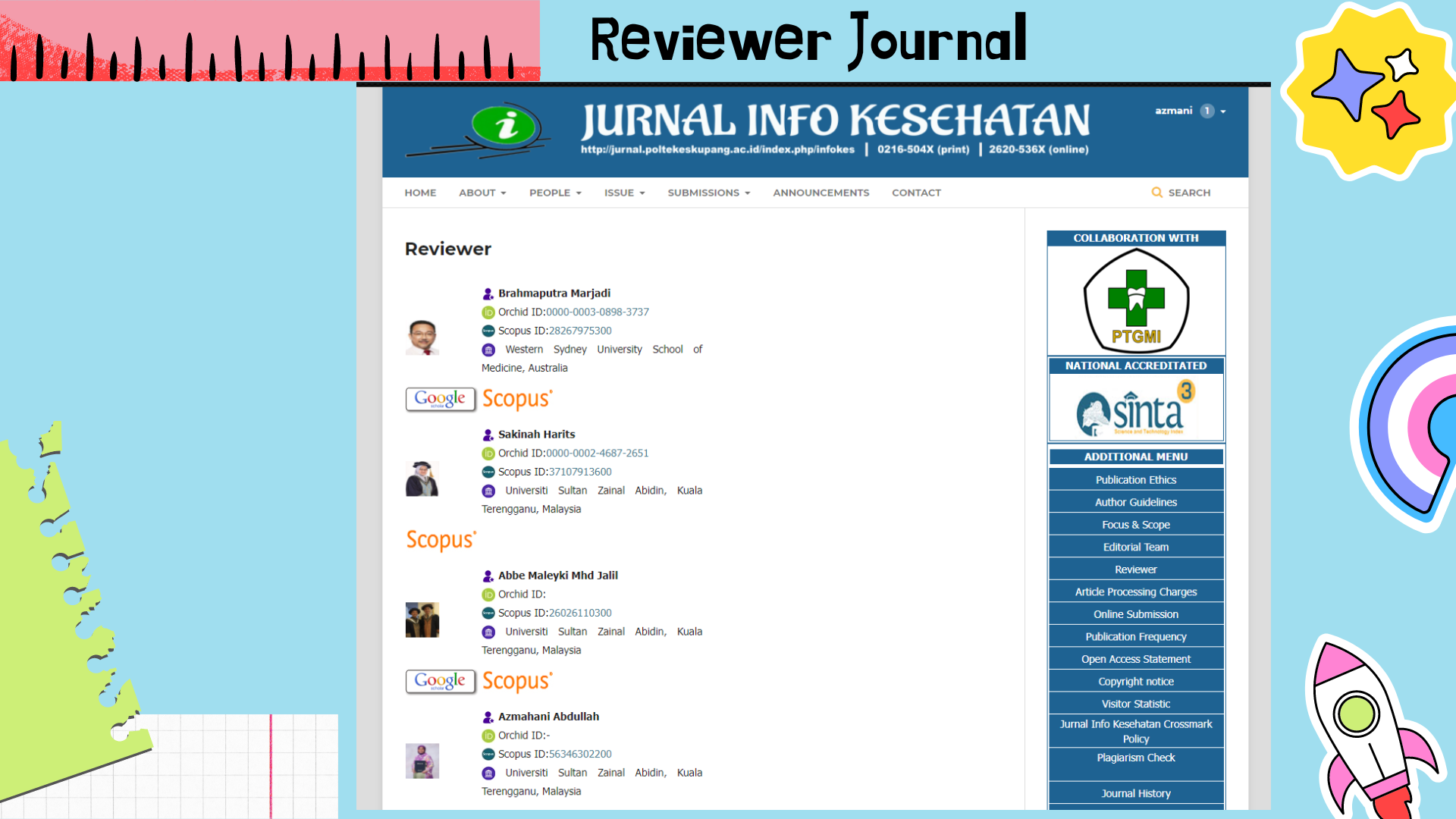 Reviewer Journal