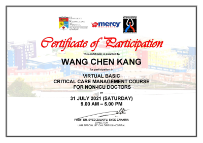 critical care management for non icu doctor-WANG CHEN KANG.jpg
