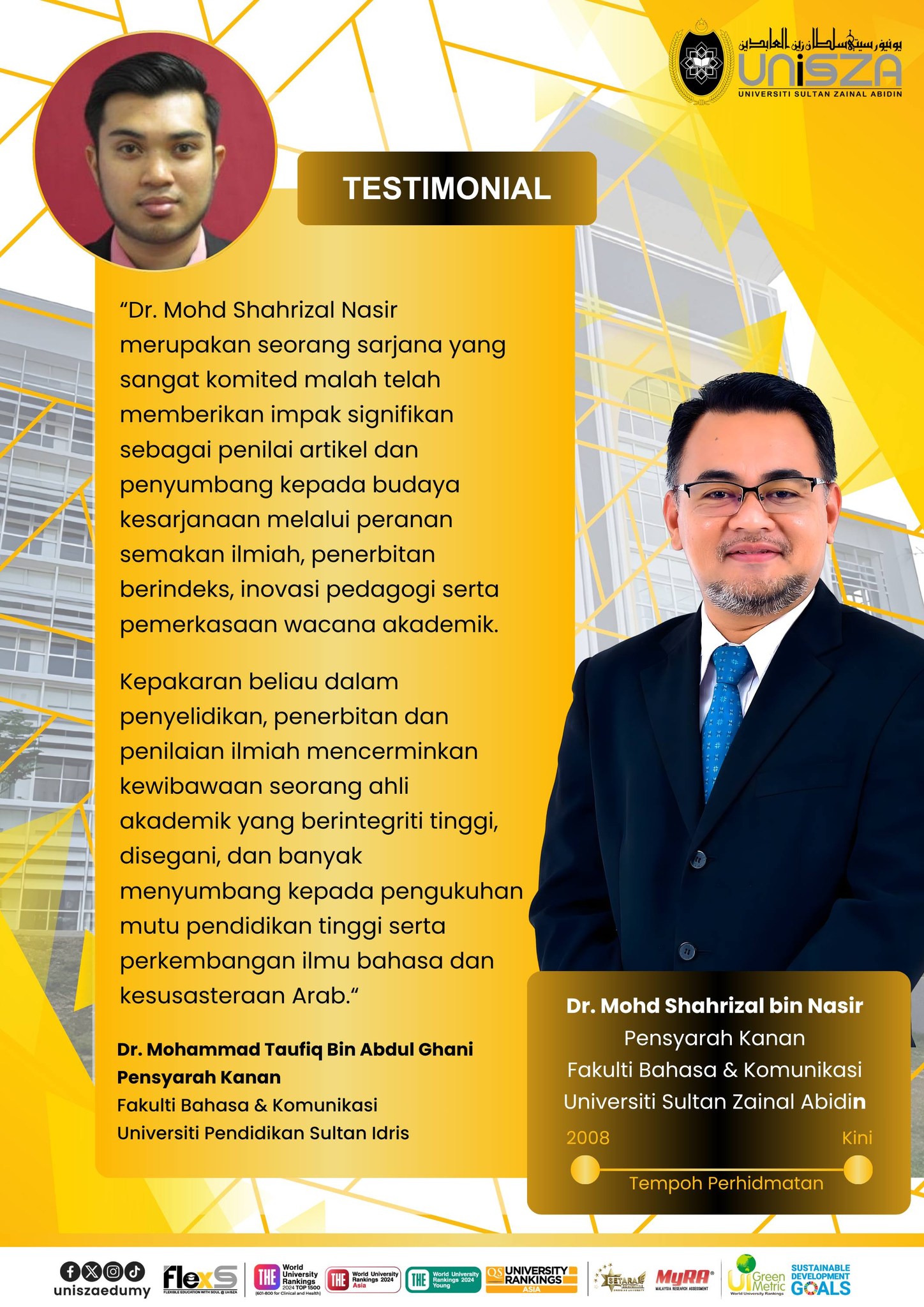 DR. MOHAMMAD TAUFIQ