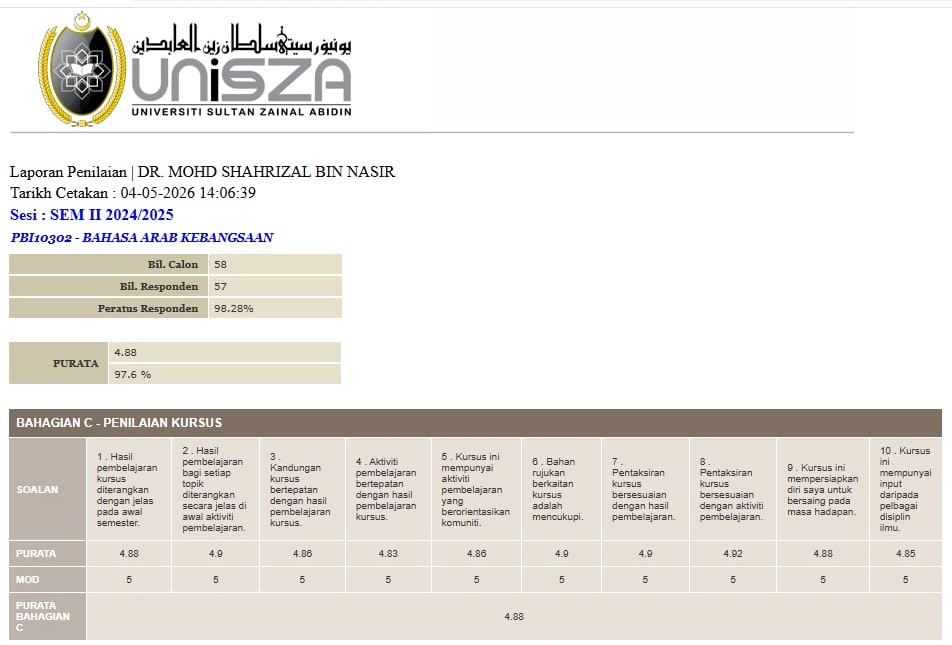 1 BAHASA ARAB SEM II 20242025